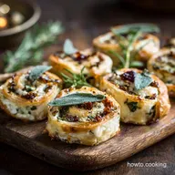 Thanksgiving Appetizers: Easy Make-Ahead Brie Sage Pinwheels