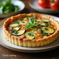 The Sunshine Saver Easy Crustless Garden Vegetable Quiche
