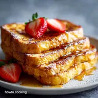 French Toast Recipe for 4 Servings: Golden Brown