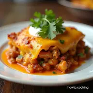 Mexican White Trash Casserole Elevated Cheesy Comfort Bake
