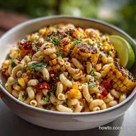 Mexican Street Corn Pasta Salad for 8 Servings