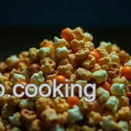 Easy Fall Harvest Caramel Corn Mix for Cozy Evenings