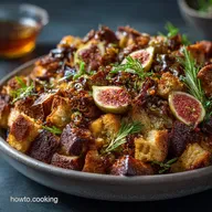 Thanksgiving Recipes: Sticky Fig Chestnut Stuffing, Baked Crisp