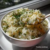 Flavored Rice Recipes: Garlic Herb Flavor Bomb