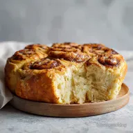 Fluffy Cinnamon Rolls with Glaze in 4 Steps