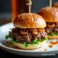 French Onion Sliders My GoTo Ground Beef Recipe