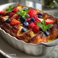 French Toast Casserole: Overnight Prep, Crispy Baked