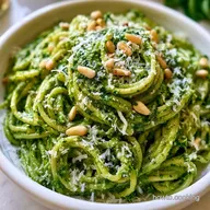 Fresh Basil Pesto Pasta in 15 Minutes