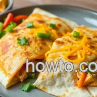 Quick and Cheesy Chicken Quesadillas: Fry in 25 Minutes!