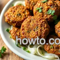 Easy & Crunchy Fry Lupin Falafels for Healthy Snacking: A Family Favorite