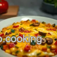 Easy Veggie & Cheese Egg Bake Recipe - Weekends Sorted!