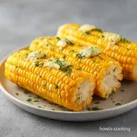 Corn on the Cob with Garlic Butter: Snappy Kernels