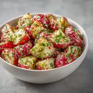 Garlic Red Skin Potato Salad: Make-Ahead