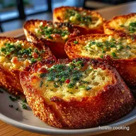 Ultimate Garlic Bread Crostini Recipe Crispy Homemade Bites