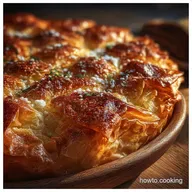 The Best Homemade Bougatsa Recipe Custard Phyllo Dream
