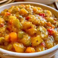 Green Tomato Piccalilli for 7 Pints
