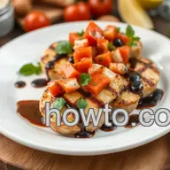 How I Make the Ultimate Grilled Chicken Bruschetta with Balsamic