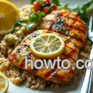 Easy and Healthy Dinner Recipes: Grilled Lemon Herb Chicken with Quinoa Salad