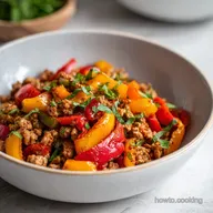 Flavorful Healthy and Quick Ground Turkey for 4 Servings