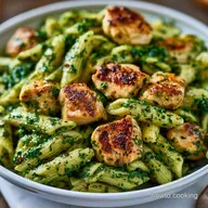 Healthy Chicken Pesto Pasta in 30 Minutes