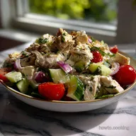 Healthy Chicken Salad with Greek Yogurt