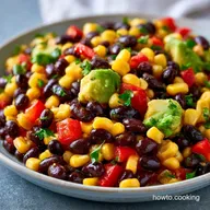 Healthy Cowboy Caviar Recipe with Avocado