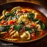 Healthy Lasagna Soup Lean Turkey Spinach Weeknight OnePot