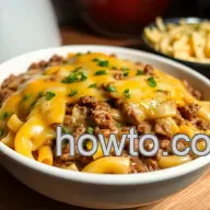 Cheesy Ground Beef Casserole: My Family's Go-To!