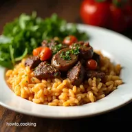 Crockpot Beef Tips Rice Easiest Comfort Food Ever