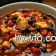 Hearty Crockpot Chicken Chili: A Cozy Hug in a Bowl