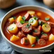 Hearty Italian Sausage Potato Soup Comfort in a Bowl