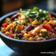 The Ultimate Quinoa Southwest Salad with Creamy Chipotle Brilliant for Meal Prep