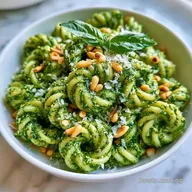 Homemade Basil Pesto Pasta in 20 Minutes