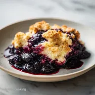 Blackberry Cobbler with Fresh Berries