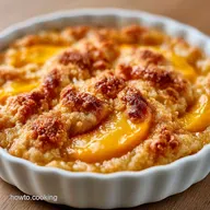 Peach Crisp for 8 Servings