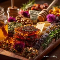 Butter Board: The Grand Honey-Chili Herb Grazing Platter