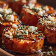 Honey Feta Sweet Potato Rounds Easy Showstopping Side Dish