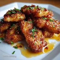 Honey Garlic Chicken Breasts Crunchy: Crispy Baked