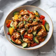 Hot Honey Chicken Bowls in 20 Minutes: Pan-Seared and Spicy