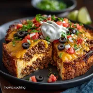 Cracking Impossible Taco Pie The Proper Easy Weeknight Bake