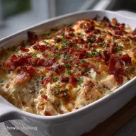 Keto Chicken Bacon Ranch Casserole: Solve Watery Casseroles!
