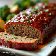 Seoulful Comfort Sweet Spicy Korean BBQ Glazed Meatloaf