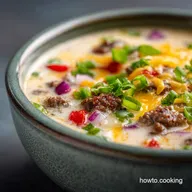 Healthy Cheeseburger Soup: Easy, Low Carb, and Ultra-Creamy Comfort