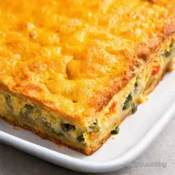 Leftover Pizza Strata My Cheesy Brunch Magic