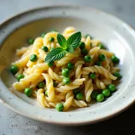 The HalfHour Hero Quick Pasta and Peas with Mint
