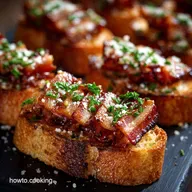 Million Dollar Bacon Crostini The Epic SpicySweet Appetizer
