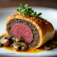 Effortless Minced Beef Wellington with Golden Puff Pastry