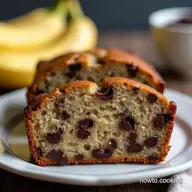 The Best Moist Chocolate Chip Banana Bread Recipe