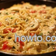 Monterey Chicken Spaghetti Easy Monterey: Creamy Comfort!