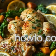 Easy Healthy Dinners: One-Pan Lemon Herb Chicken & Veggies!